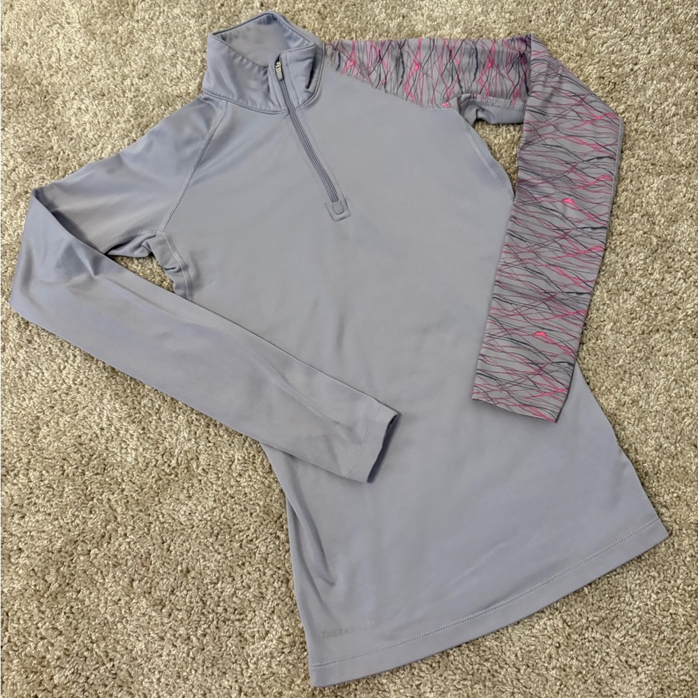 Nike Quarter Zip Long Sleeve, XS